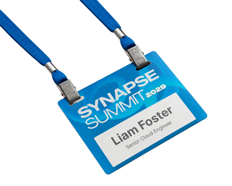 Tear-Resistant Name Badge