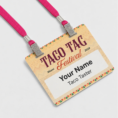 Butterfly Name Badges